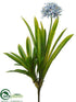 Silk Plants Direct Agapanthus Bush - Lavender - Pack of 12