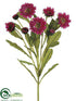 Silk Plants Direct Calendula Bush - Beauty - Pack of 12