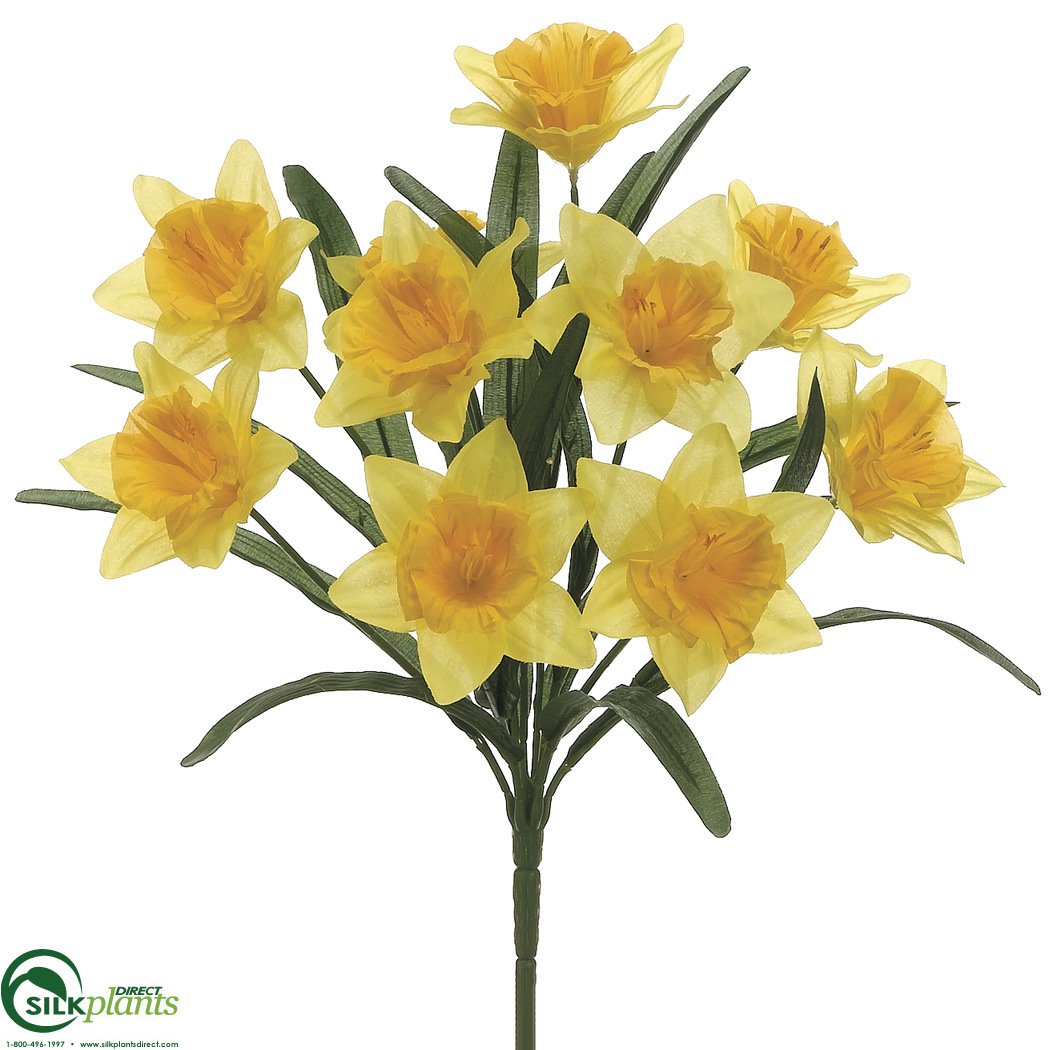 Daffodil Bush Yellow Pack of 12 (CEY598DBFS) silkplantsdirect