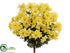 Silk Plants Direct Daisy Bush - Yellow - Pack of 12