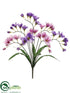 Silk Plants Direct Freesia Bush - Lilac Lavender - Pack of 12