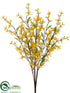 Silk Plants Direct Forsythia Bush - Yellow - Pack of 12