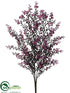 Silk Plants Direct Berry Bush - Pink Purple - Pack of 12