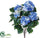 Hydrangea Bush - Blue Two Tone - Pack of 6