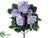 Hydrangea Bush - Lavender Two Tone - Pack of 6