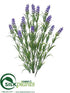 Silk Plants Direct Lavender Bush - Lavender - Pack of 24