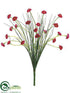 Silk Plants Direct Mini Mum Bush - Beauty - Pack of 24