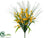 Oncidium Orchid, Grass Bush - Yellow - Pack of 12