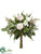 Dahlia, Sweetpea, Waxflower Bouquet - Pink White - Pack of 6