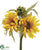 Sunflower, Fern Bouquet - Yellow - Pack of 12