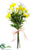 Daisy Bouquet - Yellow White - Pack of 6