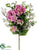 Hydrangea, Astilbe Bouquet - Pink Purple - Pack of 4