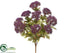 Silk Plants Direct Queen Anne's Lace Bush - Eggplant - Pack of 12