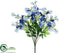 Silk Plants Direct Sweet Pea Bush - Blue Helio - Pack of 12