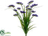 Silk Plants Direct Statice Bush - Purple - Pack of 12