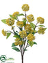 Silk Plants Direct Viburnum Bush - Yellow - Pack of 12
