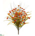 Silk Plants Direct Wild Lantana, Grass Bush - Orange Flame - Pack of 12