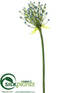 Silk Plants Direct Agapanthus Bud Spray - Purple Green - Pack of 12