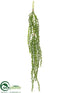 Silk Plants Direct Amaranthus Hanging Bundle - Green - Pack of 12