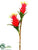 Silk Plants Direct Bromeliad Spray - Flame Orange - Pack of 12