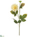 Silk Plants Direct Dahlia Spray - Ivory - Pack of 12
