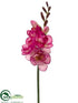 Silk Plants Direct Freesia Spray - Pink - Pack of 12