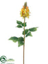 Silk Plants Direct Flame Tree Flower Spray - Yellow - Pack of 12