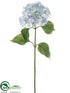 Silk Plants Direct Hydrangea Spray - Blue Baby - Pack of 12