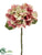 Silk Plants Direct Hydrangea Spray - Beauty Rose - Pack of 12