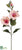 Hibiscus Spray - Pink - Pack of 12