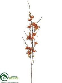Winter Lily Spray - Amber - Pack of 12