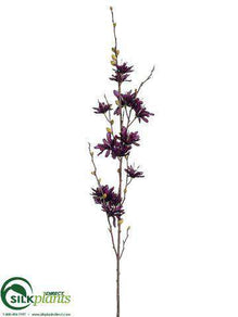 Winter Lily Spray - Eggplant - Pack of 12