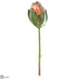 Silk Plants Direct Protea Bud Spray - Orange - Pack of 12