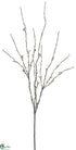 Silk Plants Direct Pussy Willow Spray - White - Pack of 12