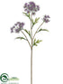 Silk Plants Direct Queen Anne's Lace Spray - Purple - Pack of 12