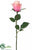 Rose Bud Spray - Pink Apricot - Pack of 12