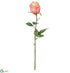 Silk Plants Direct Rose Bud Spray - Pink - Pack of 12