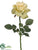 Rose Spray - Green Yellow - Pack of 12
