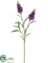 Silk Plants Direct Snapdragon Spray - Purple - Pack of 12