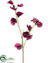 Silk Plants Direct Sweet Pea Spray - Orchid - Pack of 12