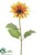 Sunflower Spray - Yellow Orange - Pack of 12