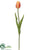 Tulip Bud Spray - Orange - Pack of 12