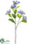 Silk Plants Direct Viburnum Spray - Blue Lavender - Pack of 12