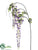 Japanese Wisteria Spray - Lavender Two Tone - Pack of 6