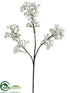 Silk Plants Direct Baby's Breath Spray - White - Pack of 12