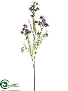 Wax Flower Spray - Purple Two Tone - Pack of 12