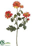 Silk Plants Direct Dahlia Spray - Orange - Pack of 12