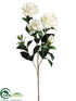 Silk Plants Direct Gardenia Spray - White - Pack of 12