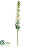 Silk Plants Direct Snapdragon Spray - Cream White - Pack of 12