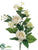 Peony, Orchid Spray - White - Pack of 6
